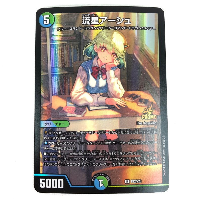 デュエマ　P12/Y23　流星アーシュ　プロモ デュエルマスターズ 流星アーシュ(P12/Y23) | PR | ドラゴンスター | デュエルマスターズ