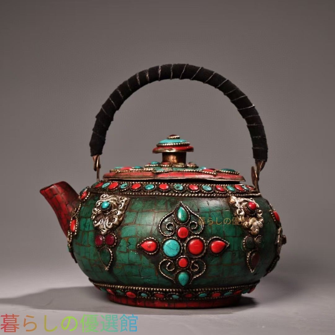 【上品】銅製 急須 茶道具 中国古美術 骨董gd429