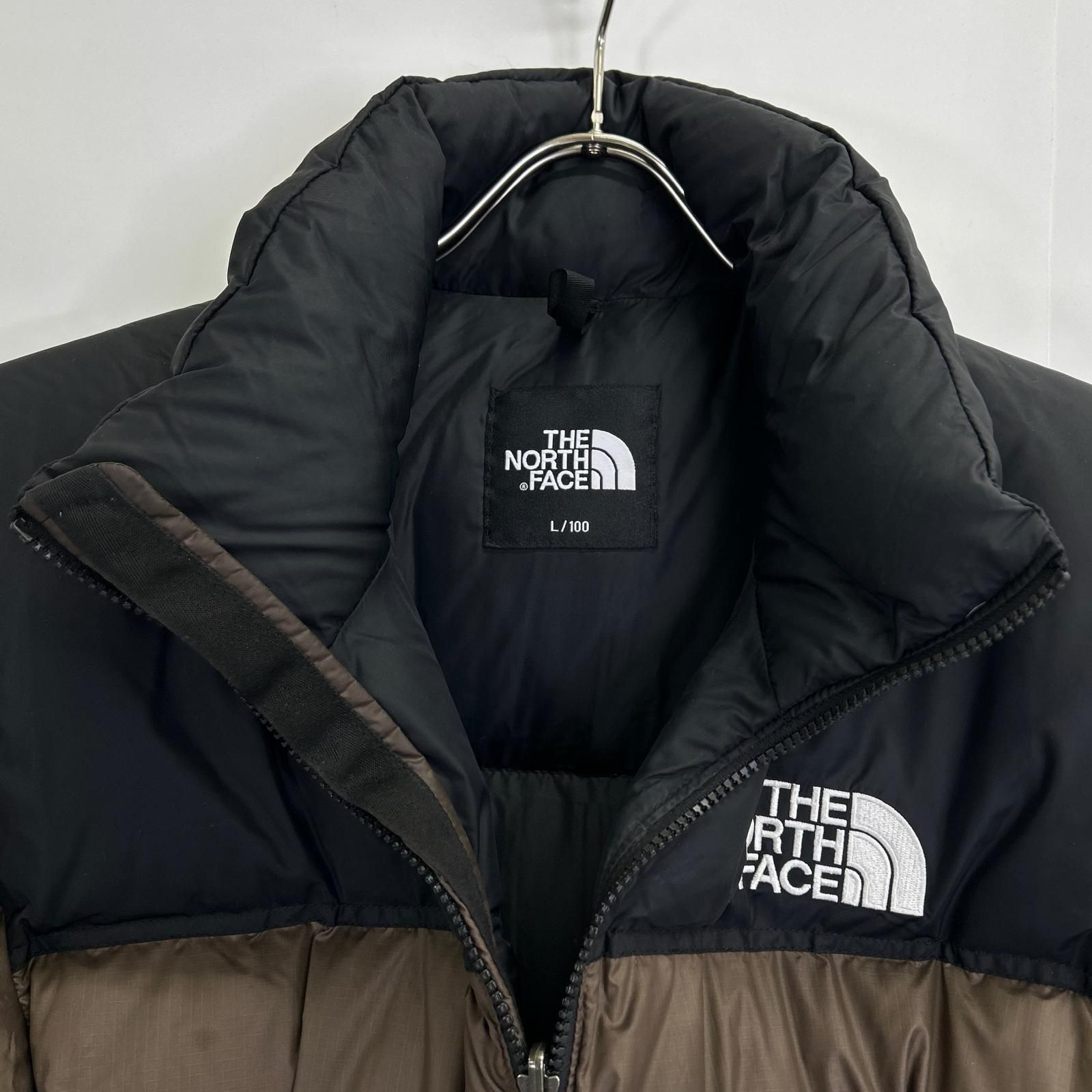 THE NORTH FACE ノースフェイス NJ1DR65D ﾌﾞﾗｳﾝ×ﾌﾞﾗｯｸ 1996 ﾚﾄﾛ ﾇﾌﾟｼ 