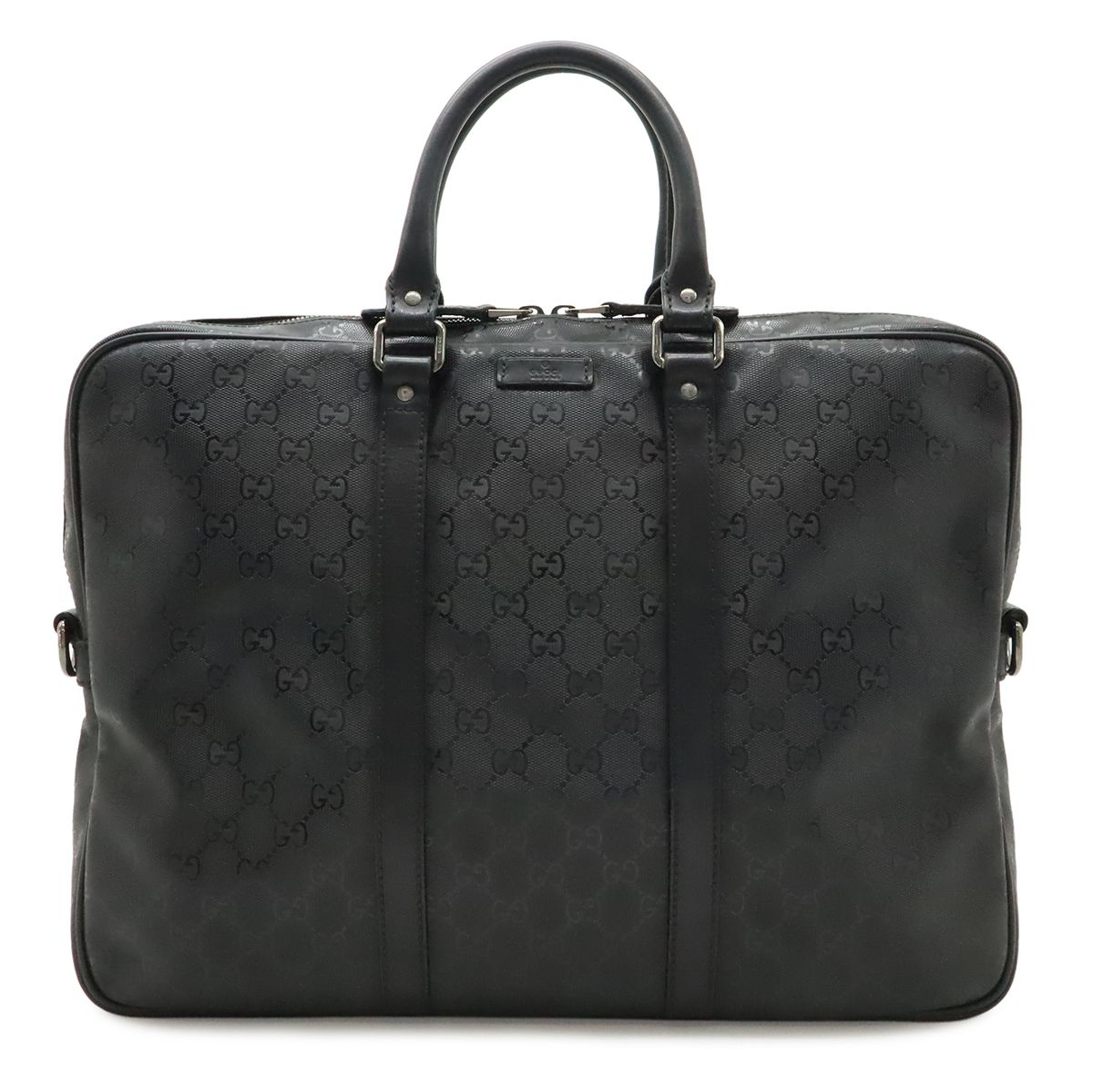 Gucci ブラック レザー ケース　インプリメ 楽天市場】GUCCI グッチ インプリメ GG レザー カードケース パス