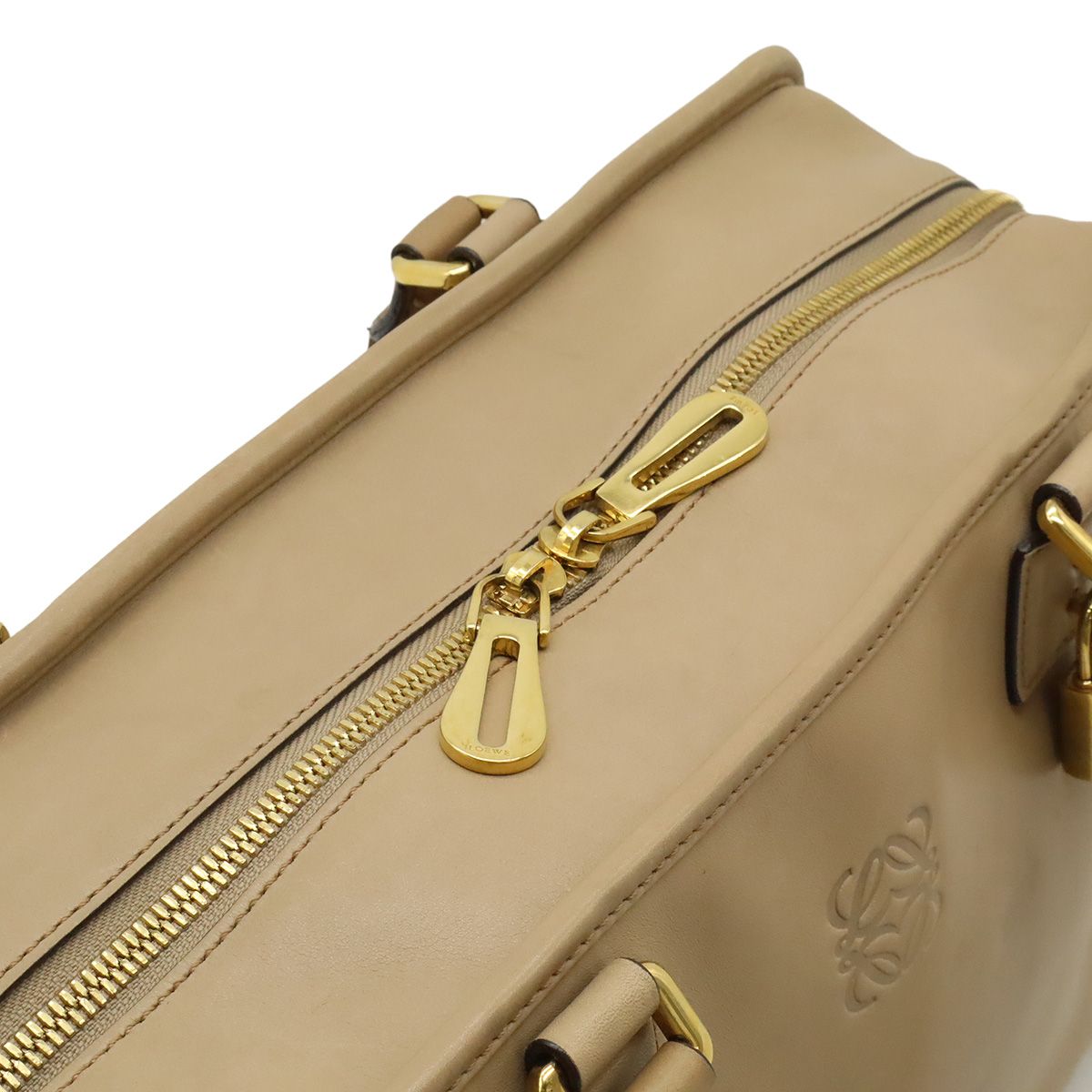 LOEWE ロエベ アマソナ36 アナグラム ハンドバッグ ミニボストンバッグ