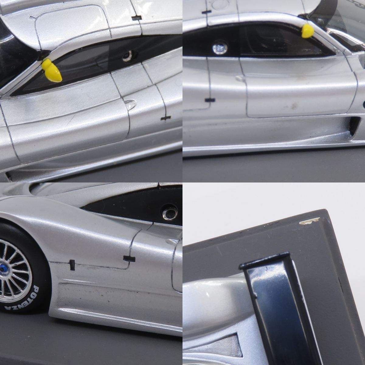 スパーク 1/43 Mercedes CLR シルバー S0996 ミニカー ※現状品 - メルカリ