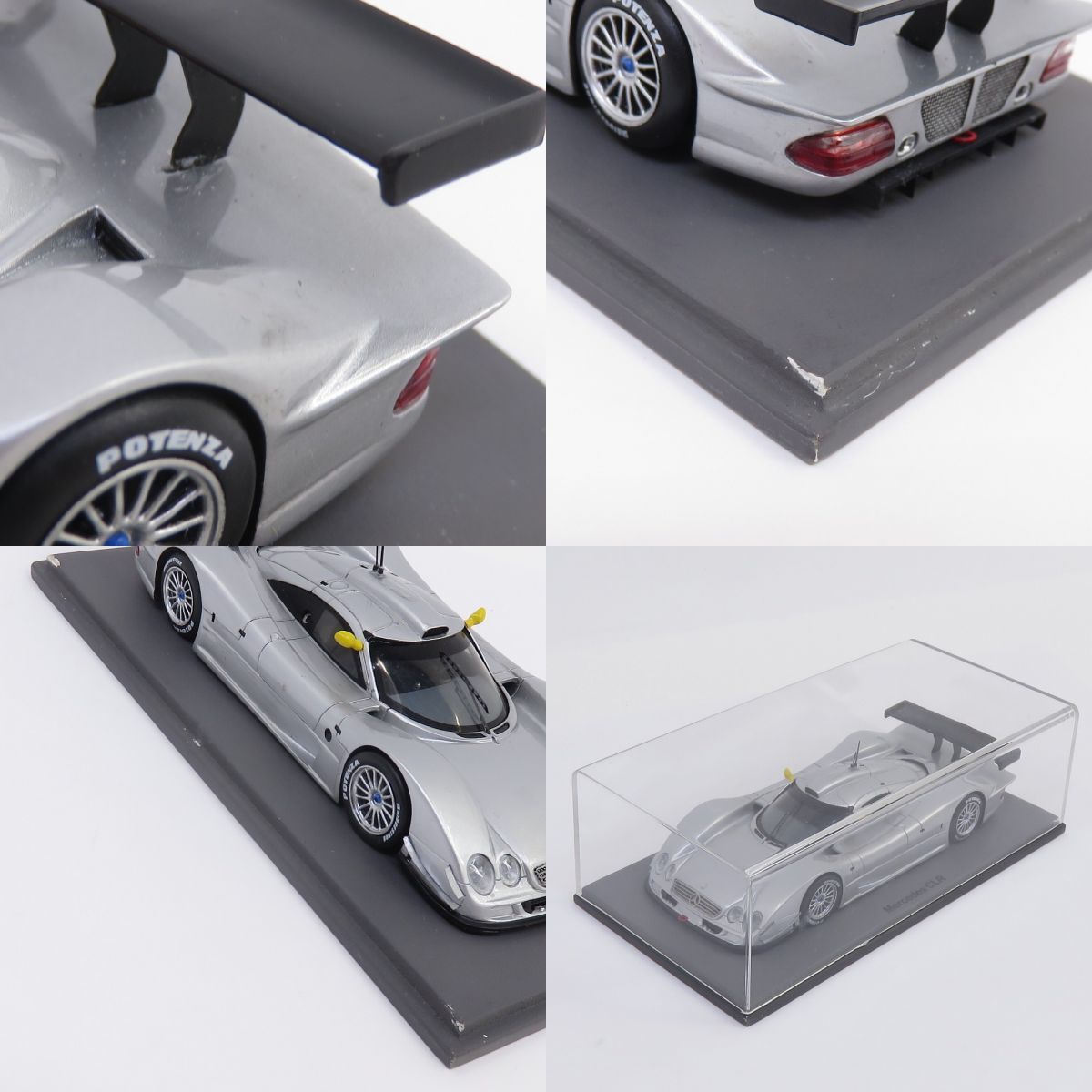 スパーク 1/43 Mercedes CLR シルバー S0996 ミニカー ※現状品 - メルカリ