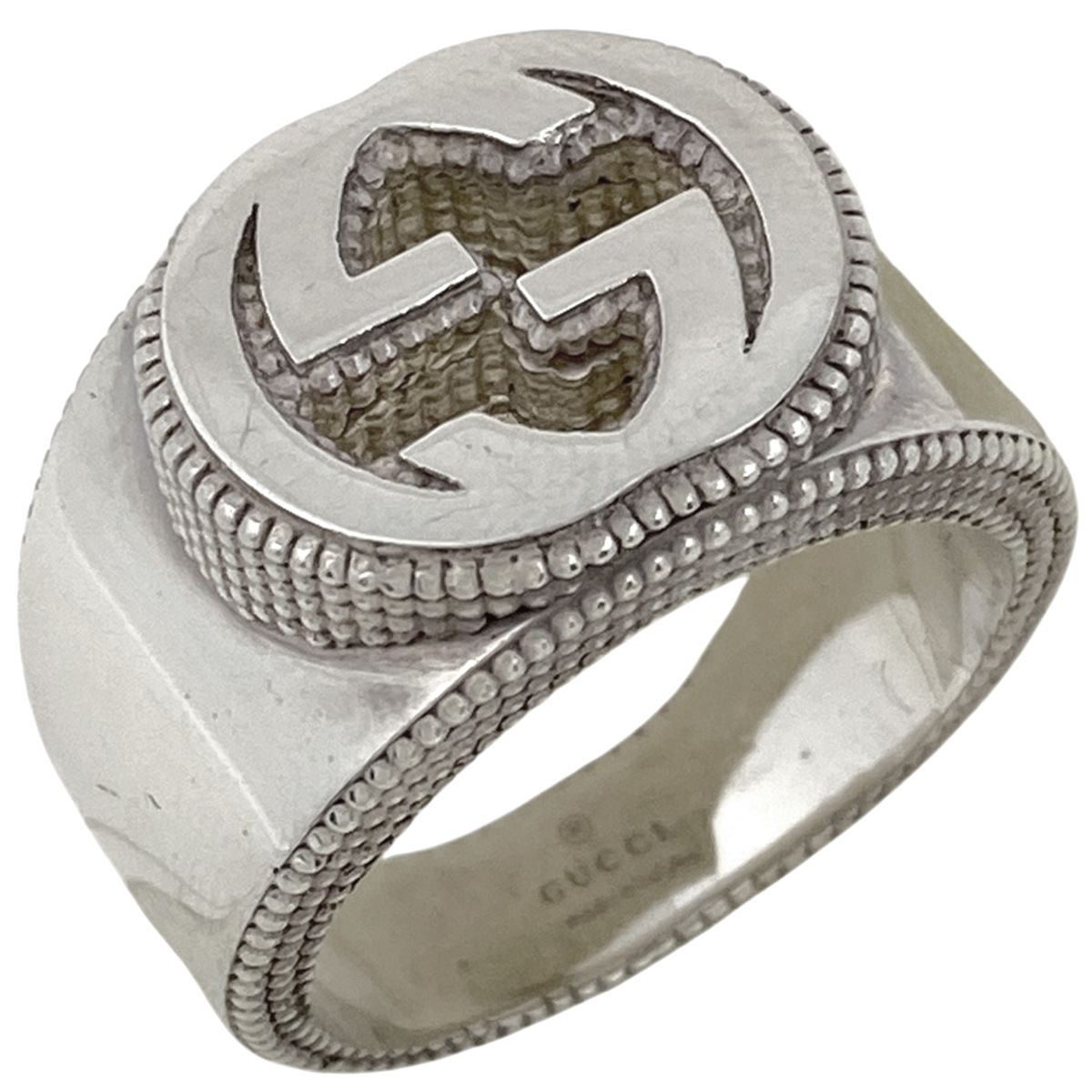 【GUCCI】グッチ インターロッキングG リング Silver925 指輪 グッチ GUCCI インターロッキングG リング 指輪 リング シルバー925