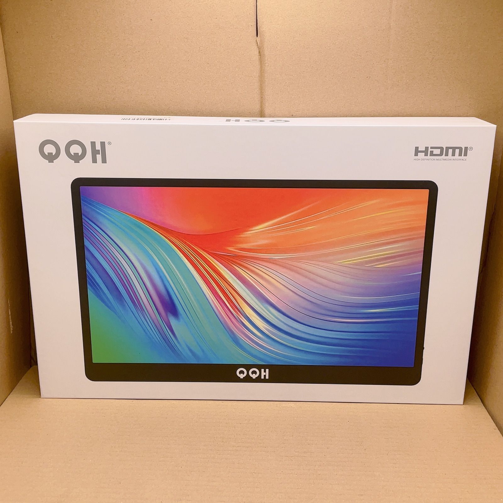MP>モバイルモニター QQH 15.6インチ 自立型 モバイルティスプレイ