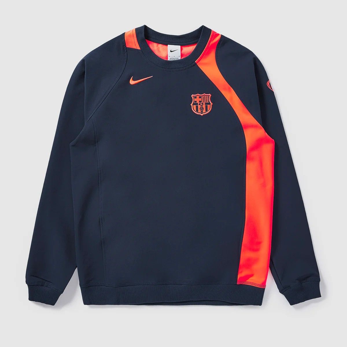 【送料無料・匿名配送】Nike ナイキ FCバルセロナ 25/26 T90 サード シャツ 紺 ネイビー 橙 オレンジ 新品 正規品