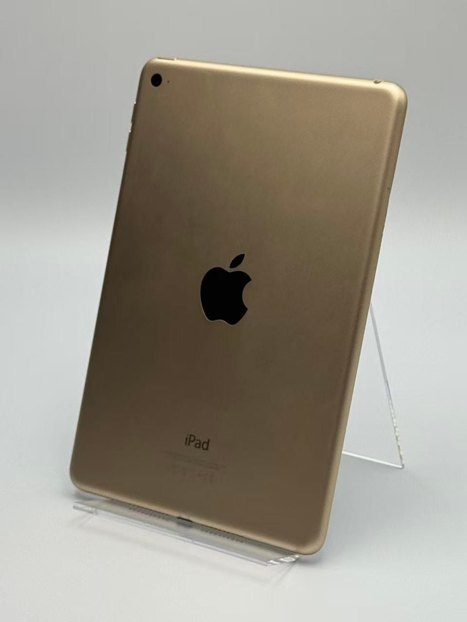 美品　バッテリー最大容量99% iPad mini4 ゴールド 本体 中古C】iPad mini 第4世代 64GB ゴールド Wi-Fi バッテリー【69