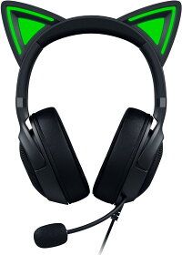 【新品】Razer レイザー Kraken Kitty V2 Black ゲーミングヘッドセット 有線　RZ04-04730100-R3M1 PC ゲーム ネコミミ