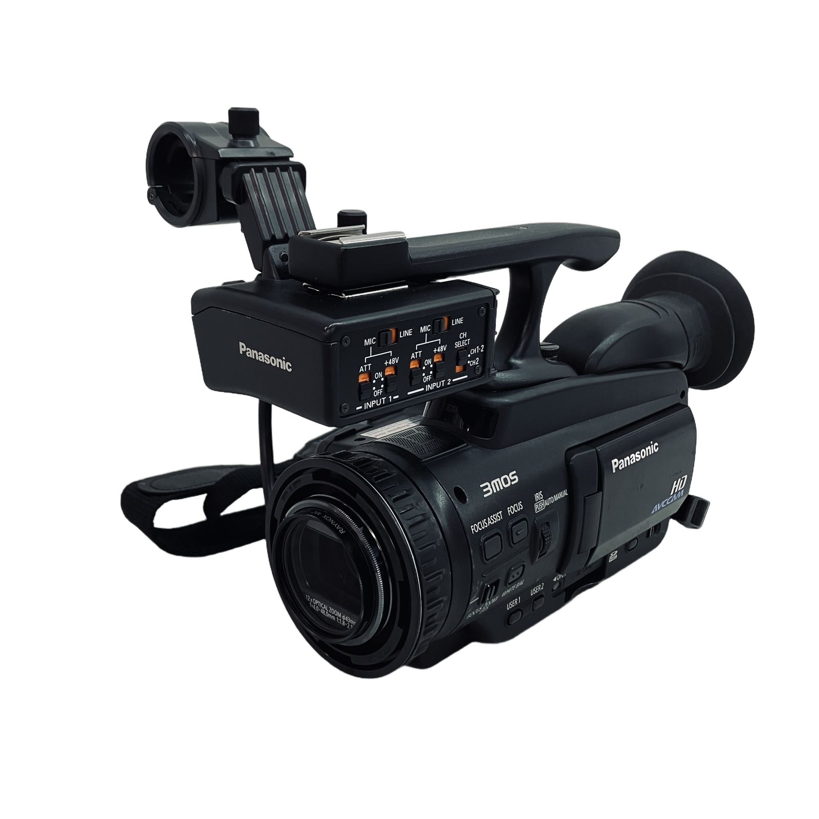 Panasonic AG-HMC45 ビデオ カメラ AG-MYA30G マイク付き パナソニック
