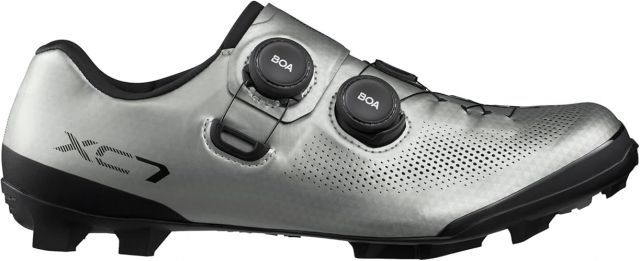 [最短即日発送] シマノ(SHIMANO) サイクリングシューズ SH-XC703 シルバー 44.0(27.8cm) ワイド 送料無料