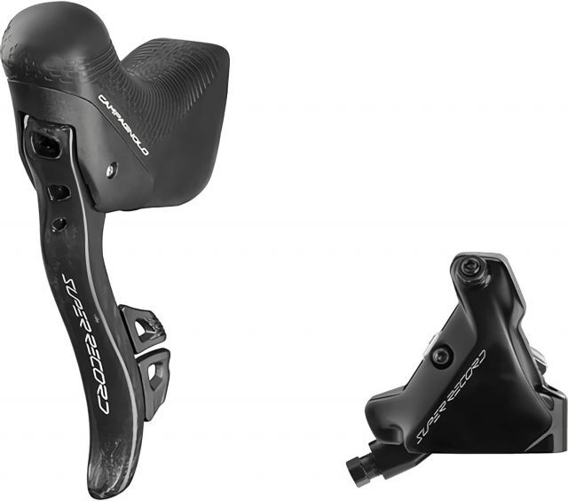 [最短即日発送] カンパニョーロ(campagnolo)デュアルコントロールレバー（STIレバー） SUPER RECORD WIRELESS 12S (スーパーレコード ワイヤレス 12速) エルゴパワー ＆ ブレーキキャリパー セット 左レバー / 14