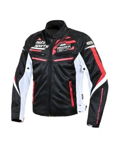 キアロジャケット ブラックu0026レッド Mサイズ EJ-S123 エルフ