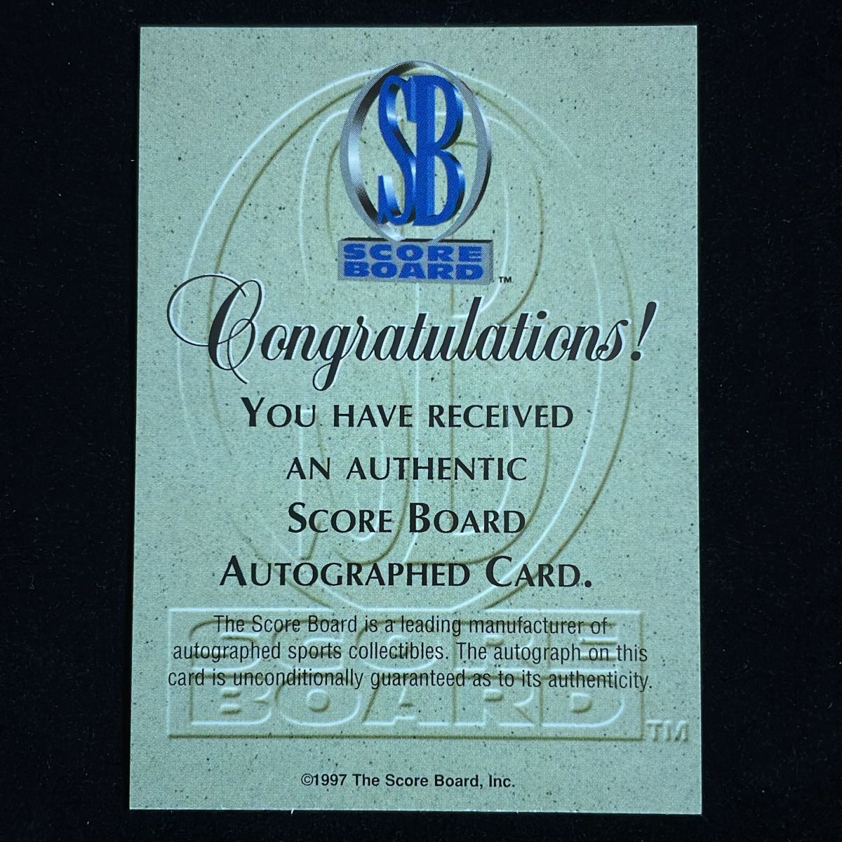 Allen Iverson アレン・アイバーソン Score Board 1996-97 Rookie RC 