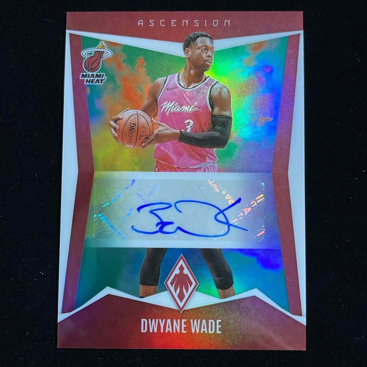NBAカード Dwyane Wade パッチ 直筆サインカード 10枚限定 5枚限定】Dwyane Wade ドウェイン・ウェイド Panini Phoenix 2023-24