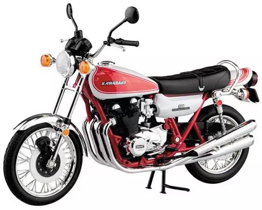 中古】ミニカー 1/12 KAWASAKI 750RS Z2(赤白カラー) 「完成品バイク