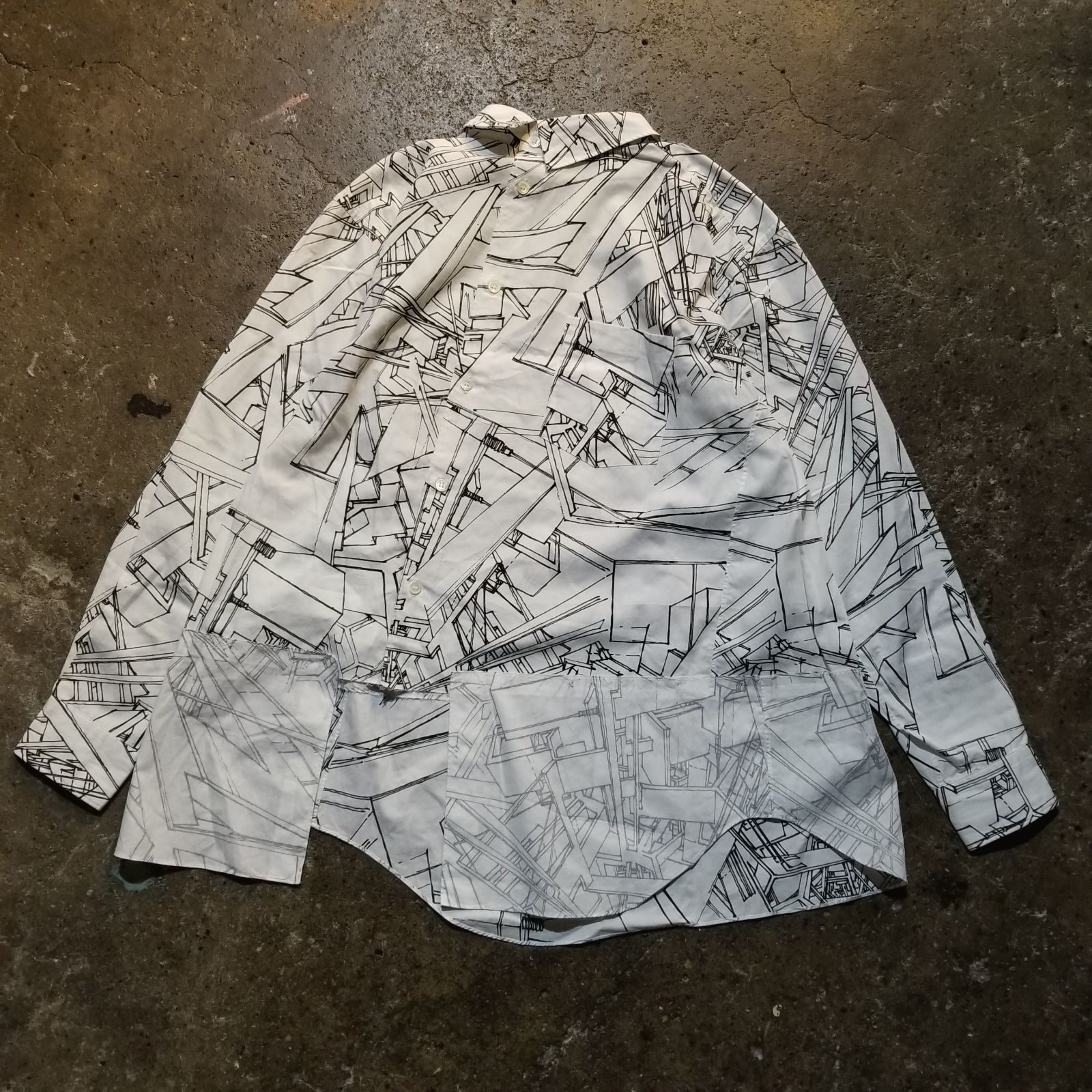 COMME des GARCONS HOMME PLUS 18aw ×Stefan Davidovici 反転 捻れ