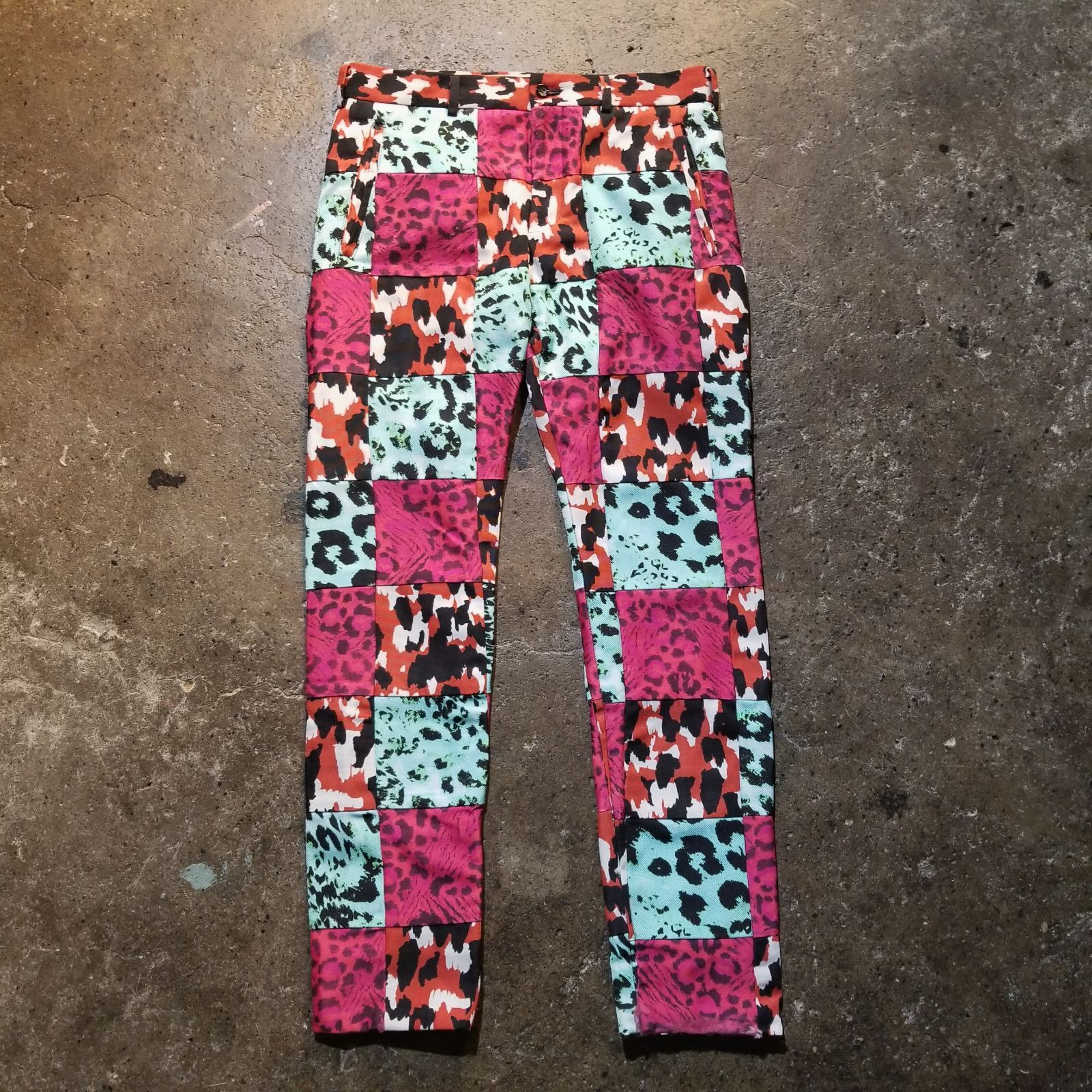 COMME des GARCONS HOMME PLUS パッチワークパンツ 5つのパッチワーク 