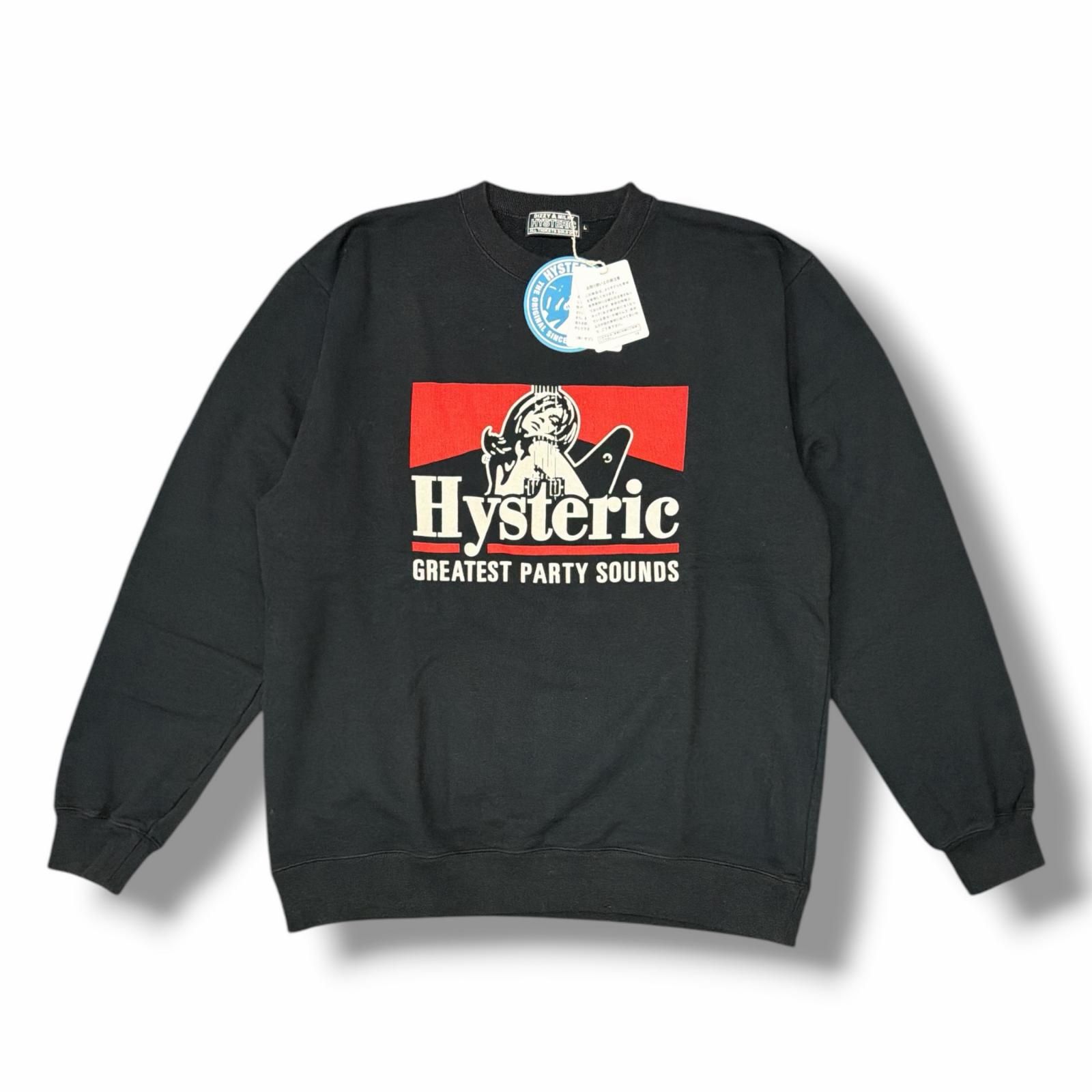 未使用 HYSTERIC GLAMOUR PARTY SOUNDS SWEAT スウェット トレーナー 