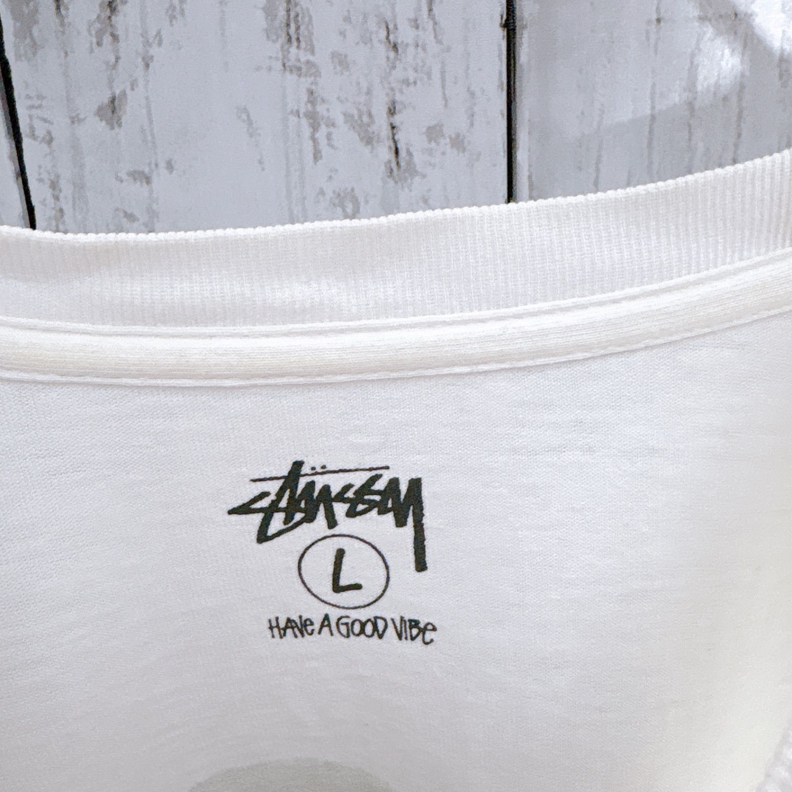 入手困難】00s 古着 ステューシー STUSSY SSリンク 両面プリント 半袖T