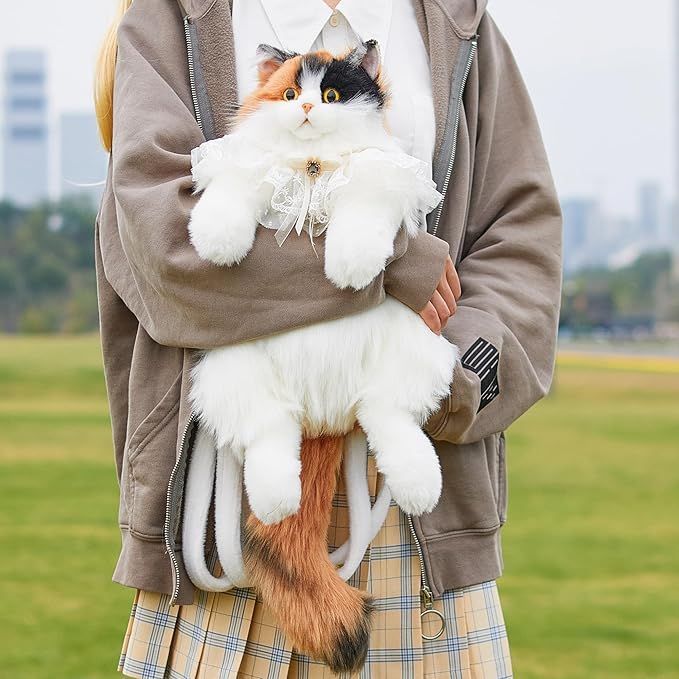 新品未開封】 Chongker 猫ぬいぐるみ 本物そっくり - リアルな猫型