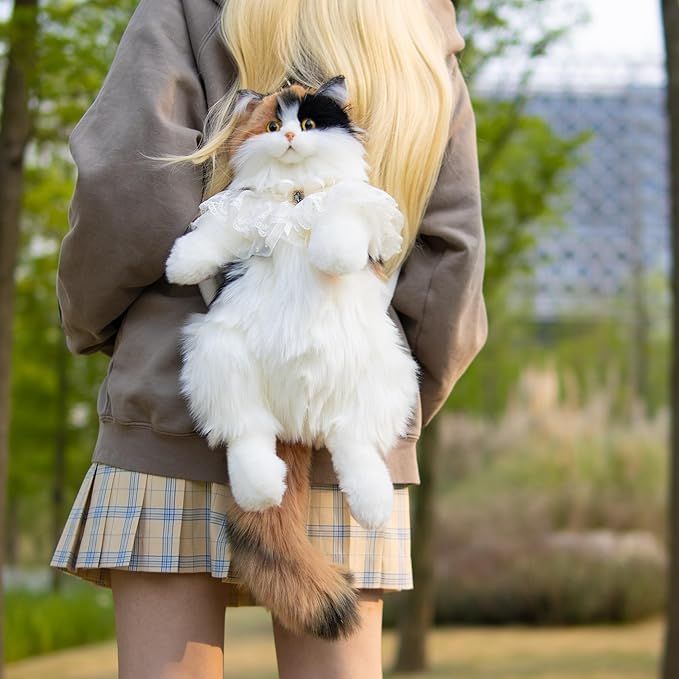 新品未開封】 Chongker 猫ぬいぐるみ 本物そっくり - リアルな猫型
