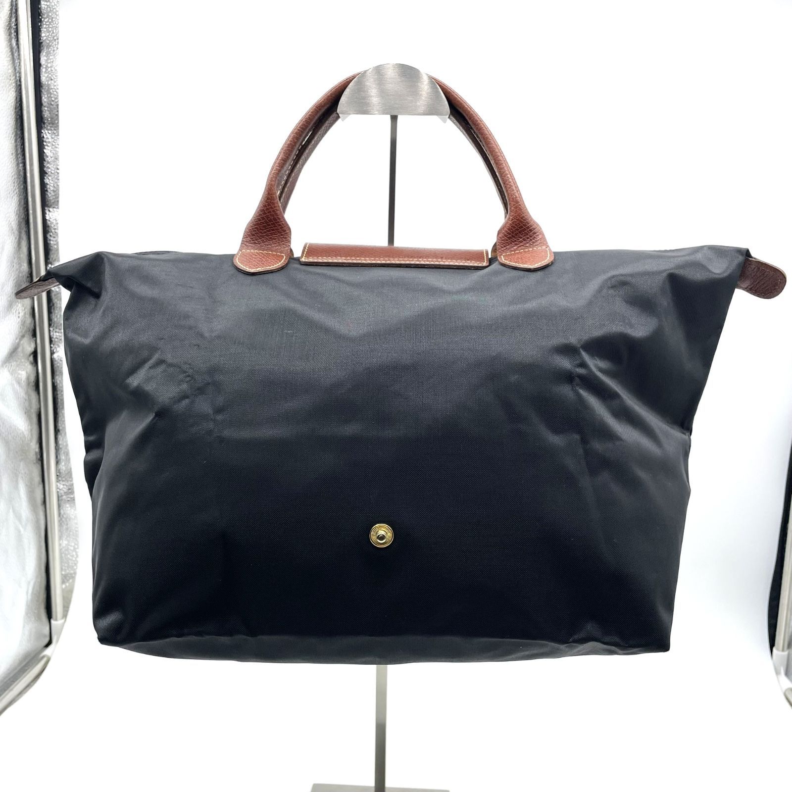 ロンシャン LONGCHAMP ルプリアージュ トートバッグ ブラック ブラウン 