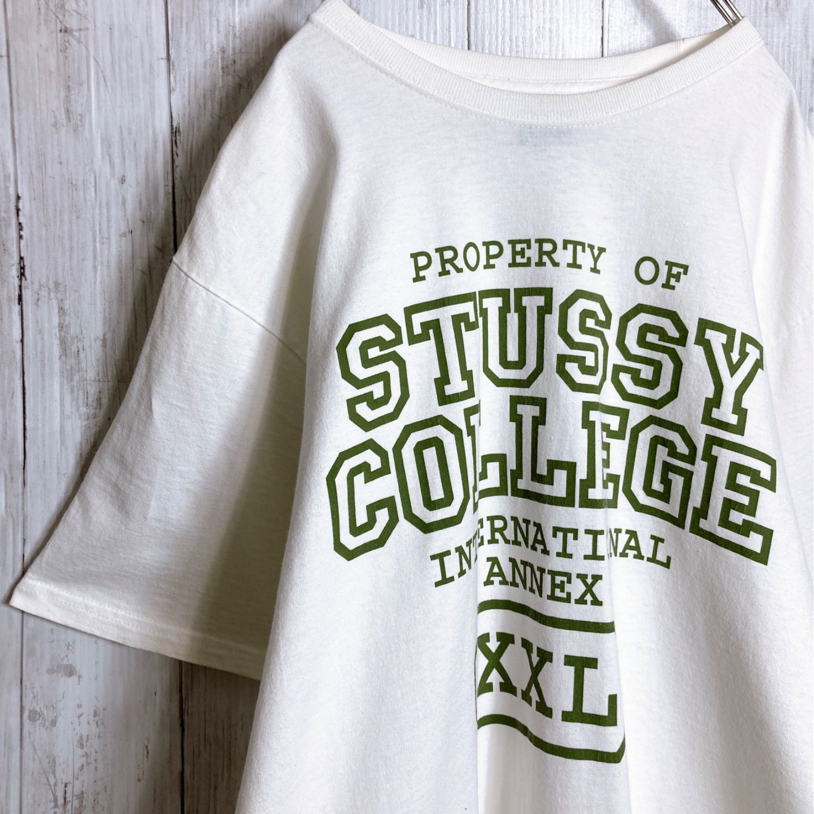 入手困難】ステューシー STUSSY INTERNATIONAL ANNEX ホワイト 半袖T 