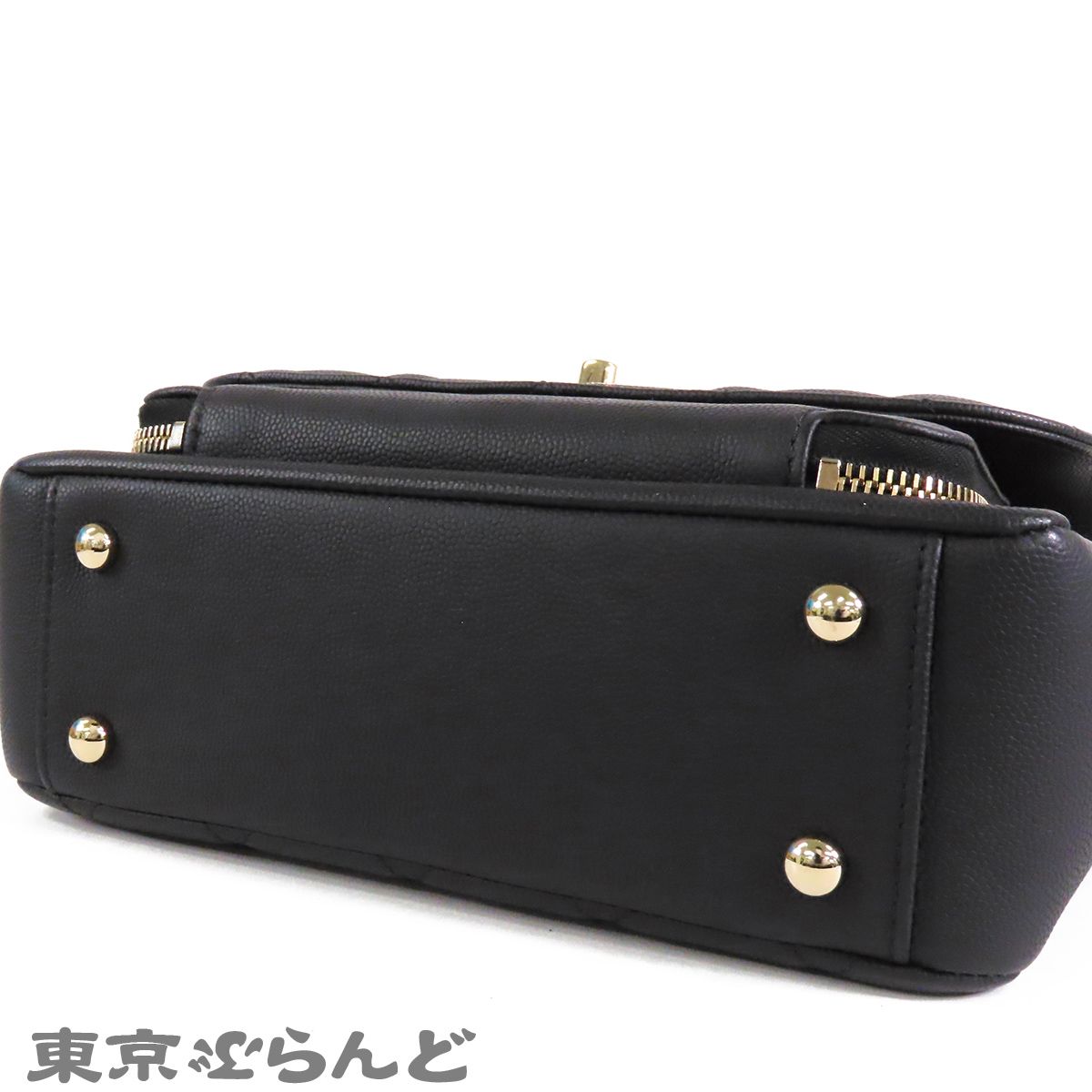 シャネル CHANEL ビジネスアフィニティ A93749 ブラック 黒 ゴールド 