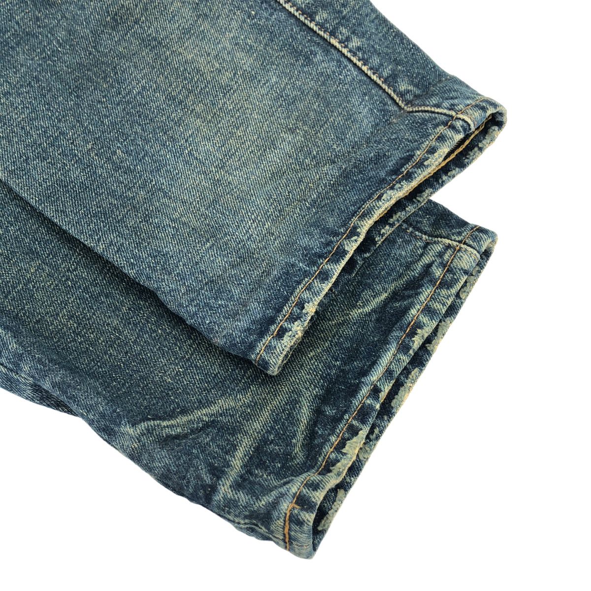 未使用級 RRL ダブルアールエル スリムフィット デニムパンツ ホワイト 31 RRL ダブルアールエル スリムフィットデニムパンツ インディゴ 31×30