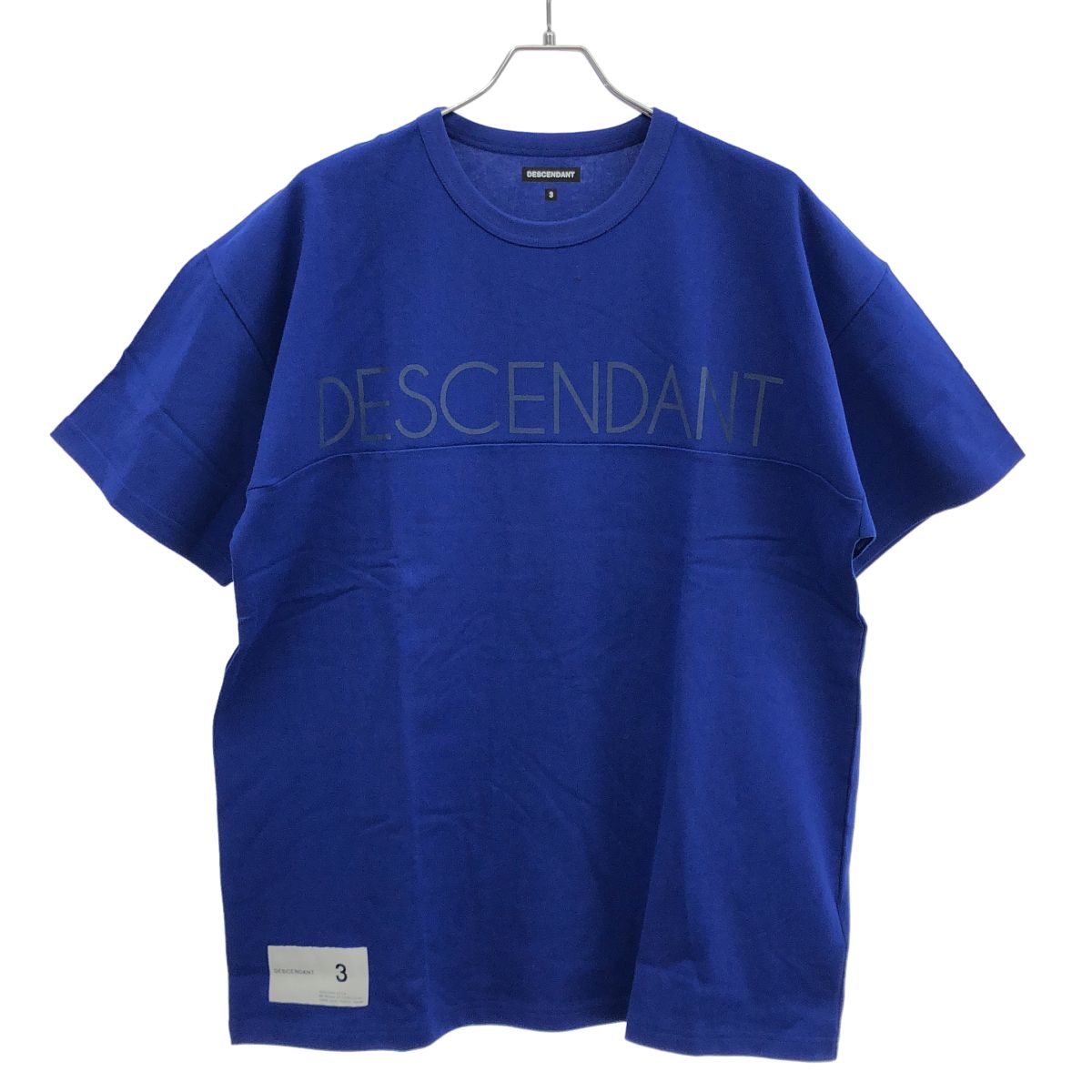 DESCENDANT ディセンダント PADDLE CREW NECK SS ロゴプリントTシャツ 