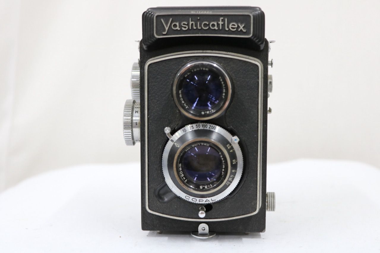 訳あり品】 【元箱付き】ヤシカ Yashicaflex Yashimar 80mm F3.5 二眼