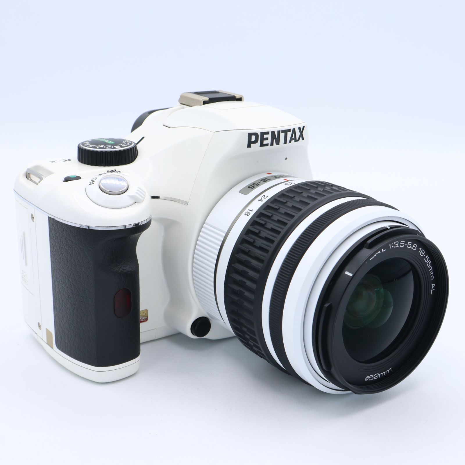 動作品 美品】PENTAX K-x デジタル一眼レフ シャッター回数554 白