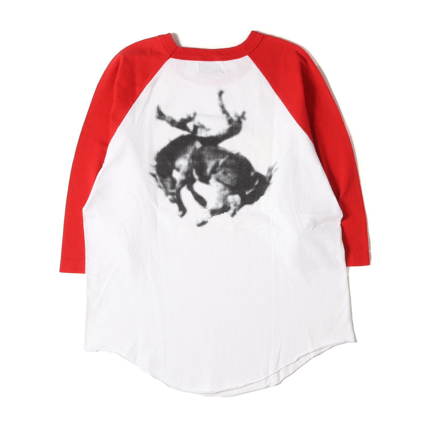 TENDERLOIN テンダーロイン Tシャツ レッド ホワイト サイズ:M | 00s 