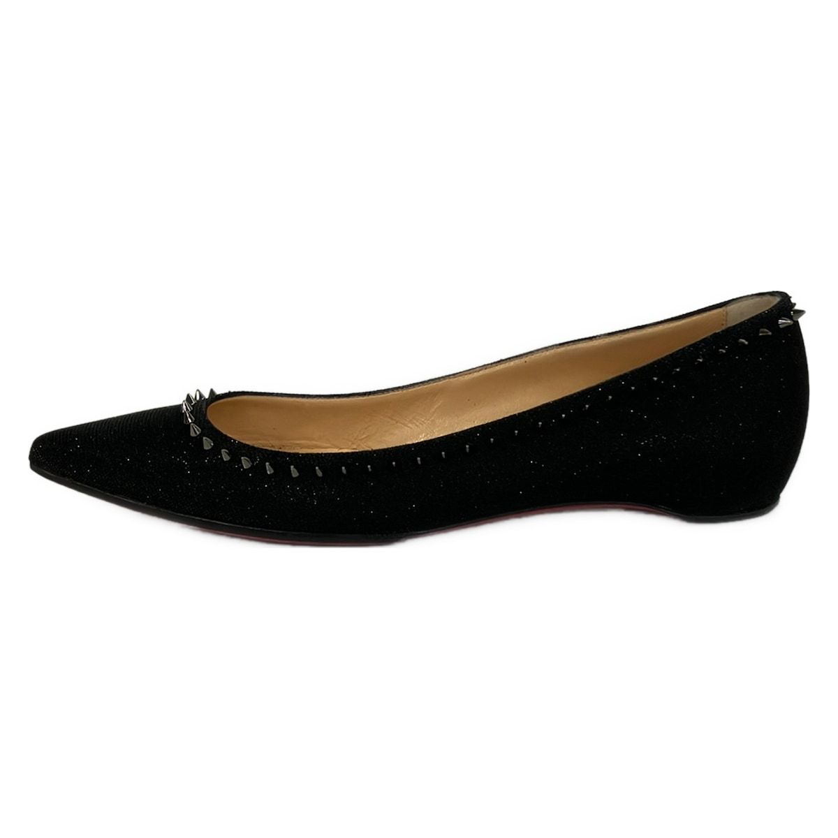 CHRISTIAN LOUBOUTIN(クリスチャンルブタン) フラットシューズ 37 1/2 