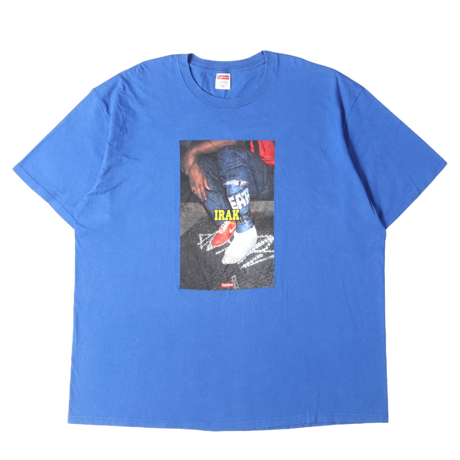 Supreme シュプリーム Tシャツ ロイヤル サイズ:XXL | 22AW IRAK 