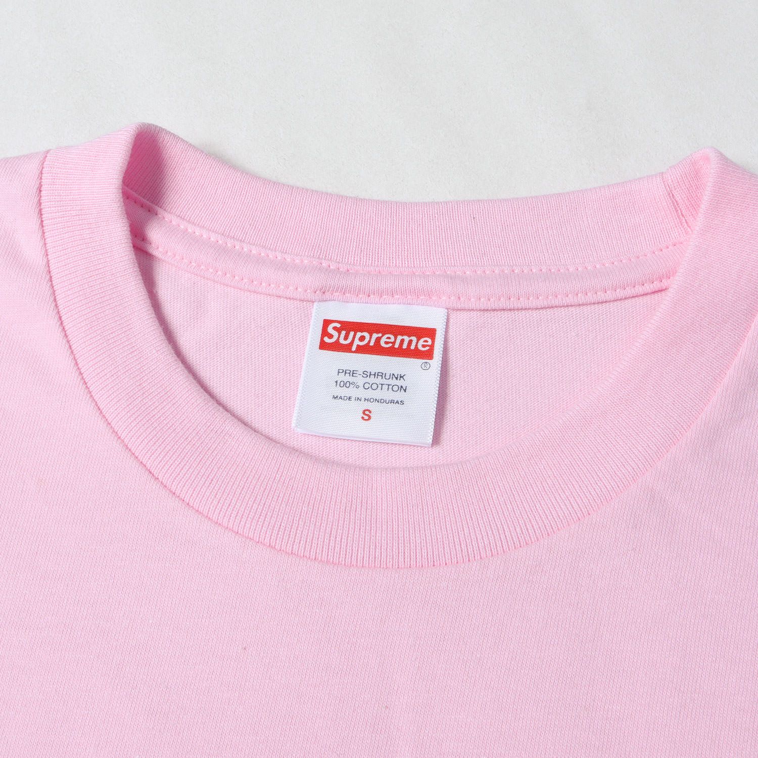 新品】Supreme シュプリーム Tシャツ ピンク サイズ:S | 25AW