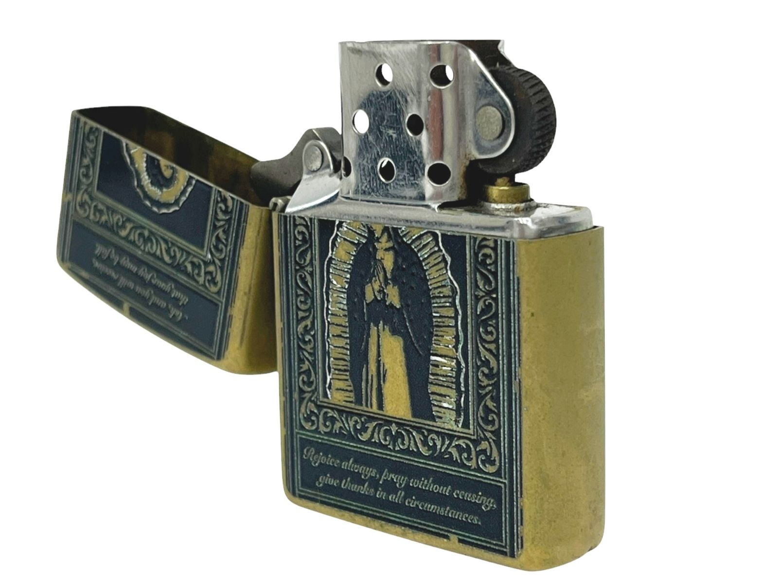 zippo (ジッポー) 2020年製 聖母マリア US 201FB アンティークブラス 