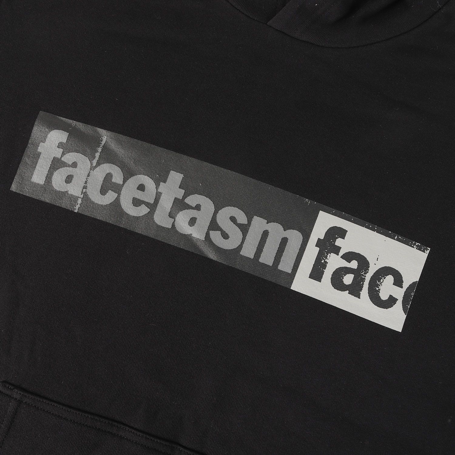 新品】FACETASM ファセッタズム パーカー ブラック 黒 サイズ:XL 
