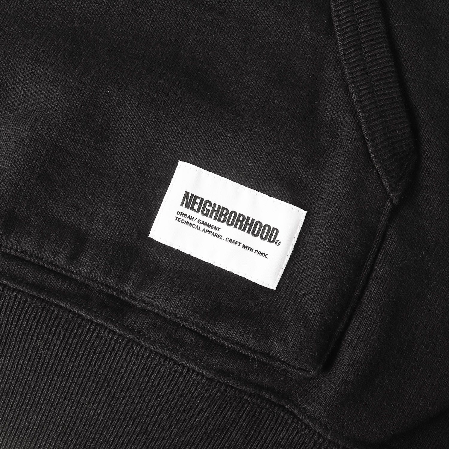 美品】NEIGHBORHOOD ネイバーフッド パーカー ブラック サイズ:L 