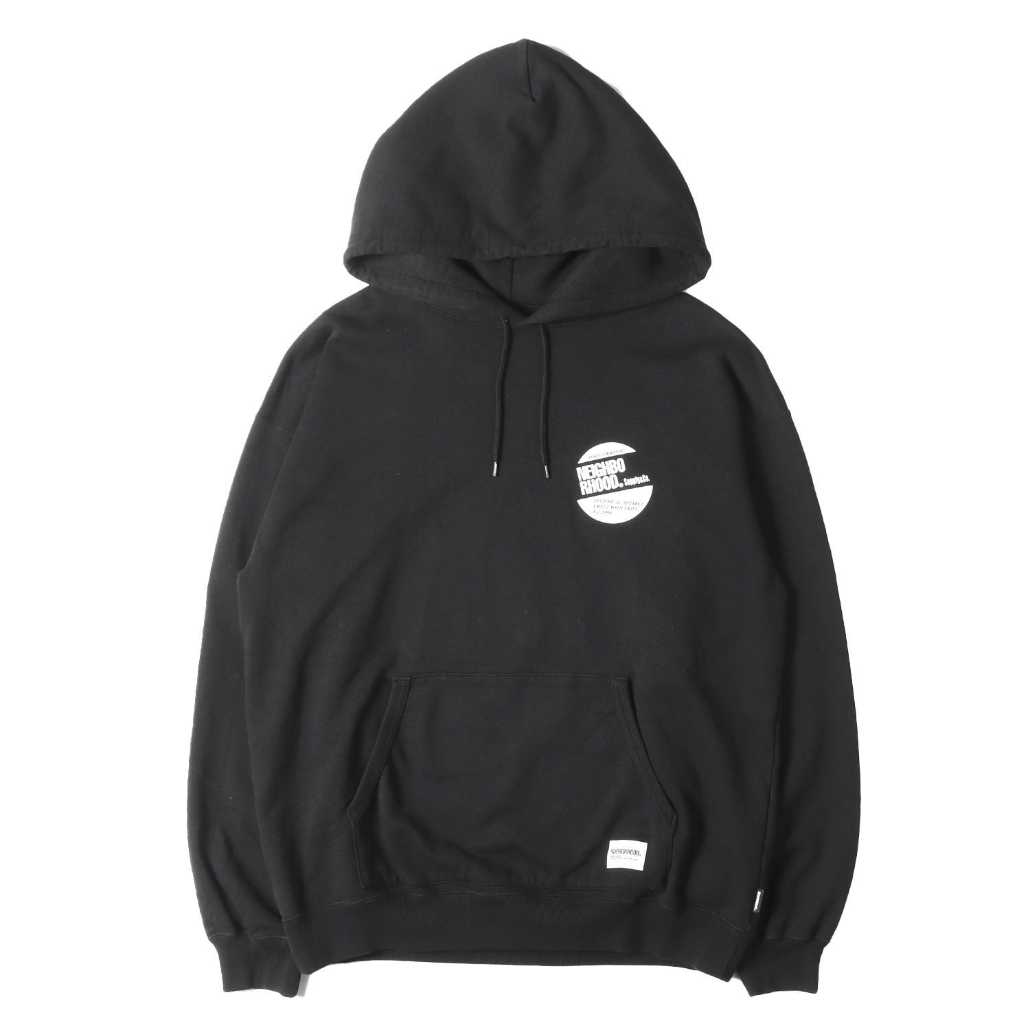 美品】NEIGHBORHOOD ネイバーフッド パーカー ブラック サイズ:L 