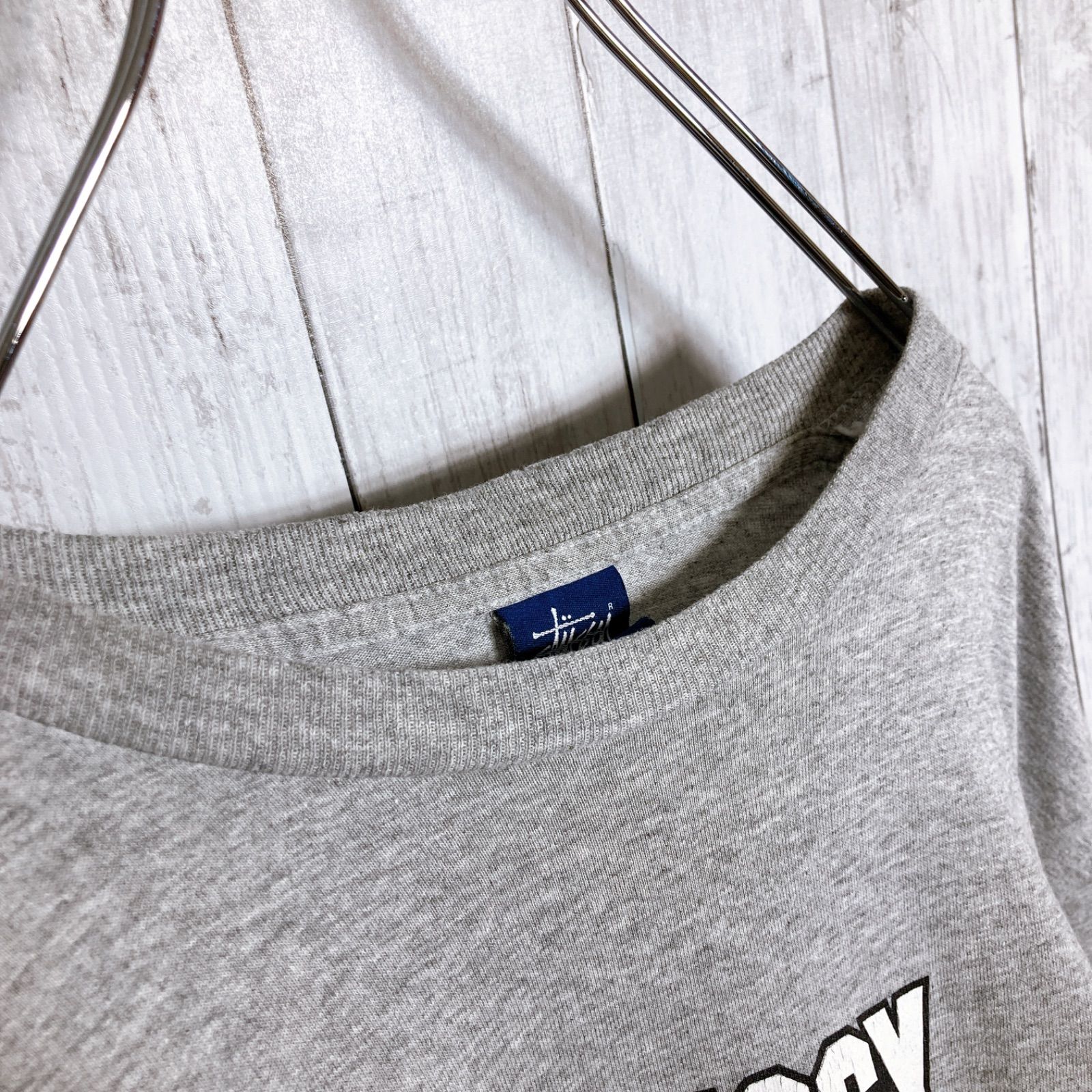 最高モデル】90s 紺タグ Vintage 古着 OLD STUSSY ステューシー グレー