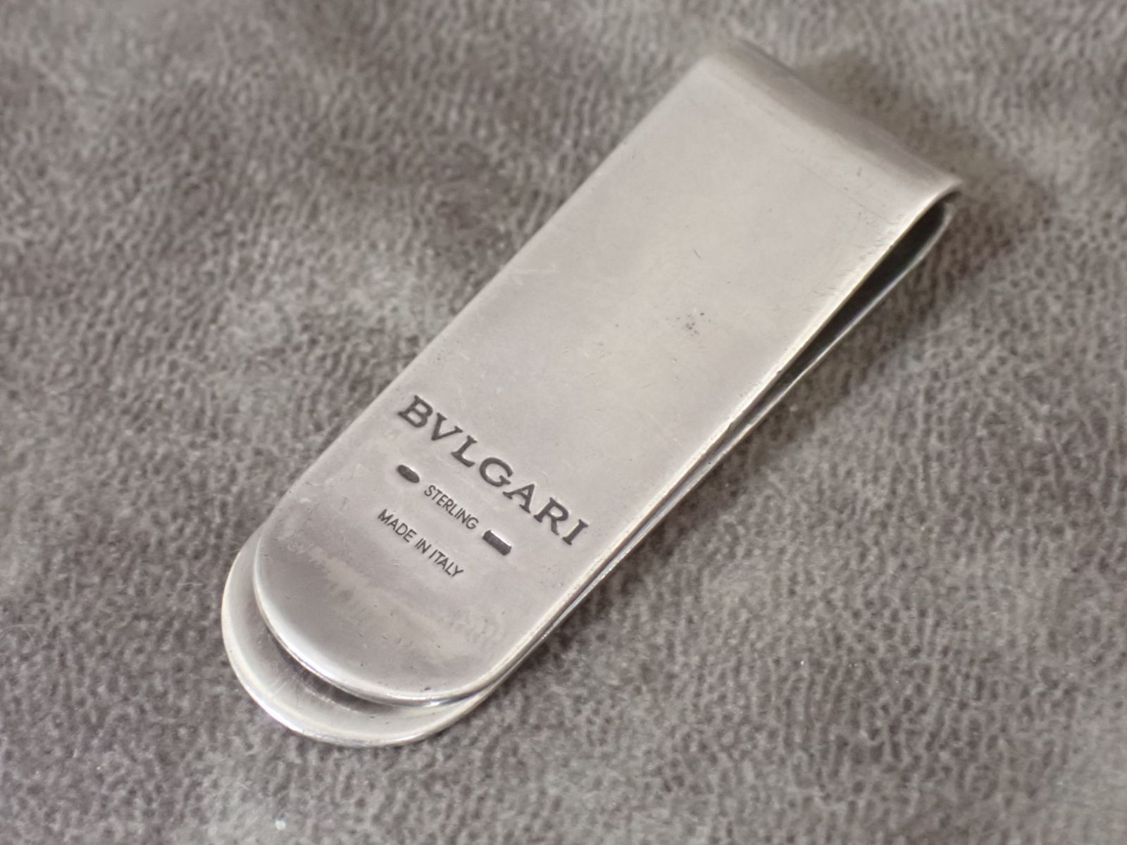 良品】BVLGARI ブルガリ マネークリップ シルバー 刻印あり - メルカリ