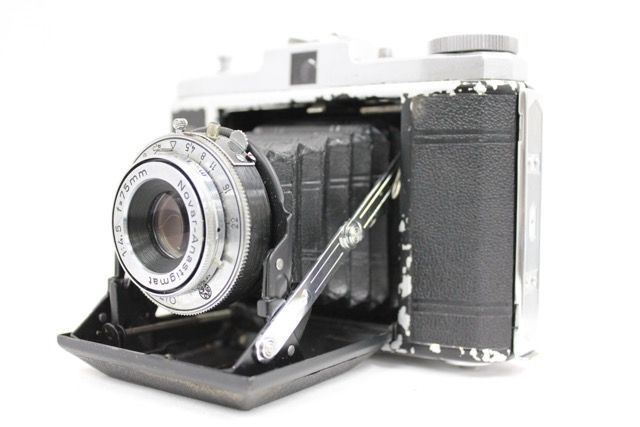 カメラ Novar Anastigmat 折りたたみ式フィルムカメラ