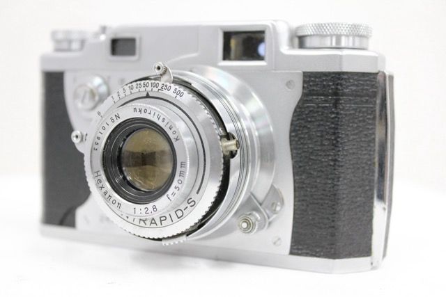 カメラ 【レストア用カメラ】Konica Ⅱ Hexanon 小西六フィルムカメラ