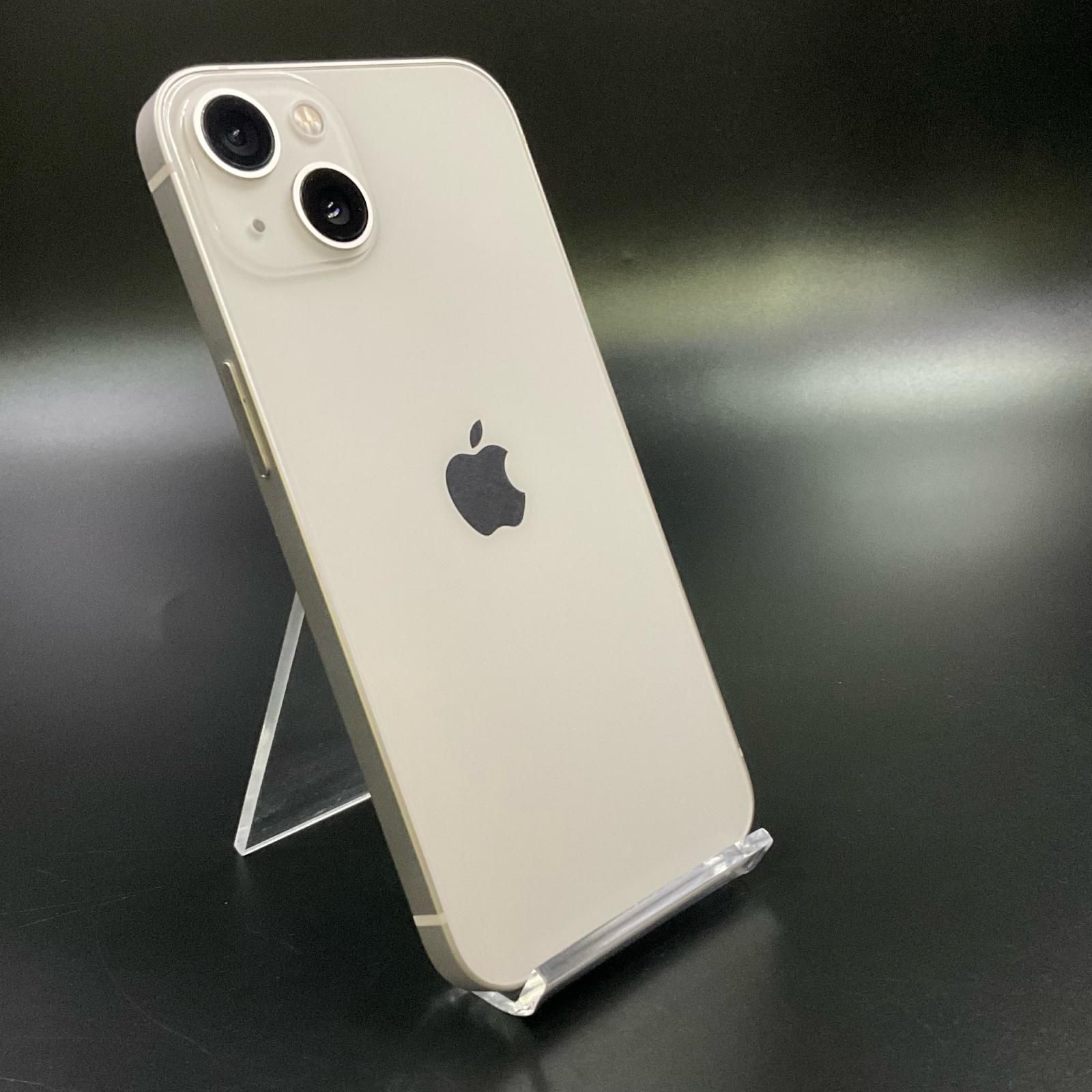 iPhone 13 128GB スターライト SIMフリー 白ロム - YTH-