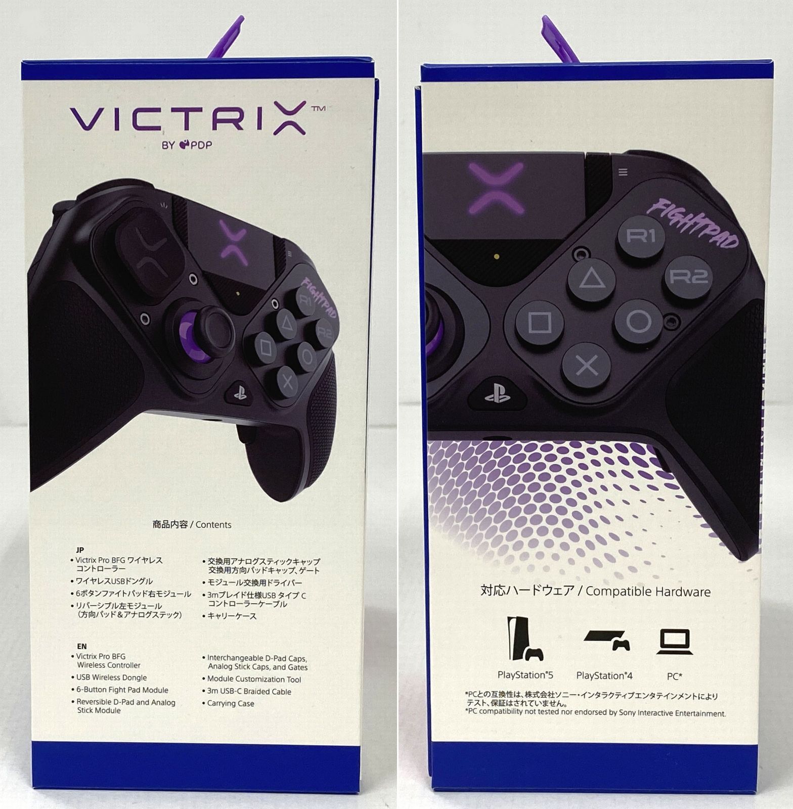 PS4 PS5 Victrix Pro BFG Wireless Controller・PS 052-002-BK-JP 