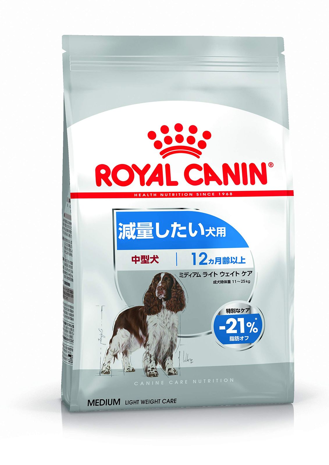 ロイヤルカナン CCN ミディアムライト ウェイト ケア 3kg(減量したい犬用 中型犬専用 成犬〜高齢犬用)