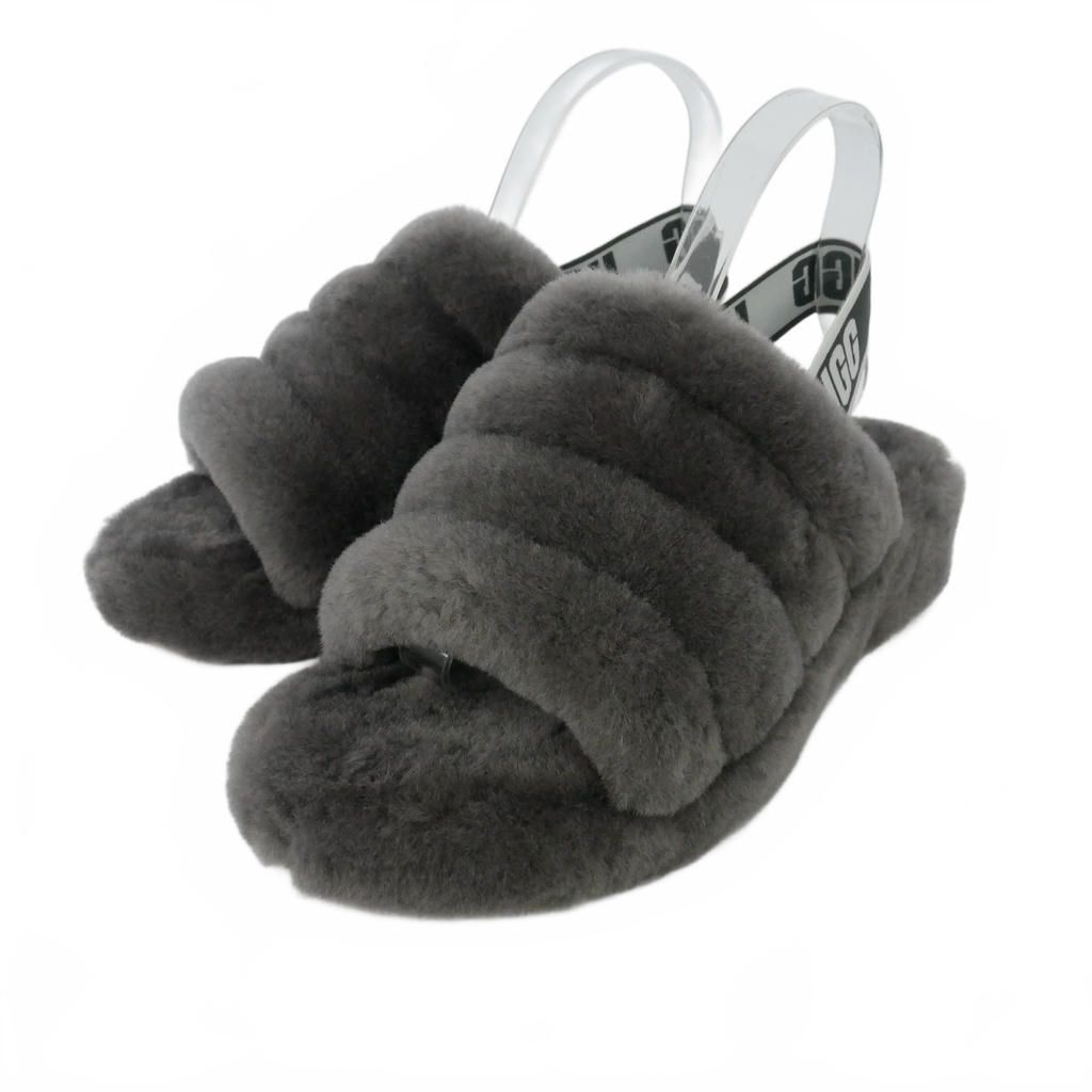 アグ UGG FLUFF YEAH SLIDE フラッフ イヤー スライド フェイクファー