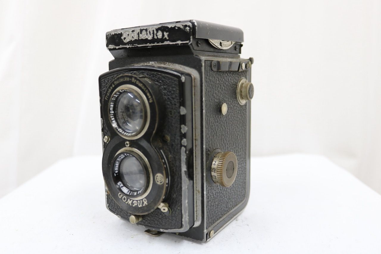 【訳あり品】 ローライ Rolleiflex Tessar 7.5cm F3.5 二眼カメラ e10184