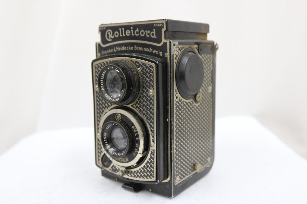 【訳あり品】 ローライ Rolleicord Triotar 7.5cm F4.5 二眼カメラ e10185